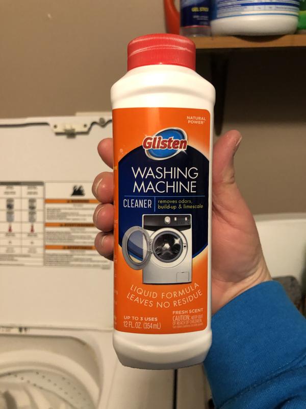  Glisten Washer Magic Machine Cleaner, Remove Odors and Buildup,  Cleans Front Load & Top Load Washers, Safer Choice Winner, 24 Ounce :  Health & Household