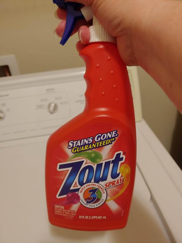 Zout 12 Oz. Triple Enzyme Stain Remover - Power Townsend Company
