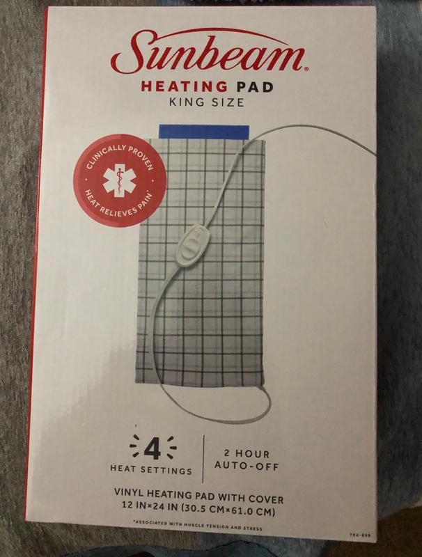 Sunbeam Moist Heating Pad 000722 King Size.