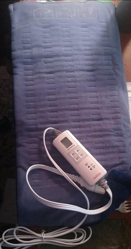 Sunbeam heating pad online f1