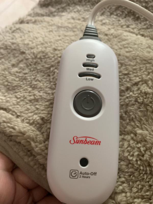 Sunbeam heated best sale pad flashing