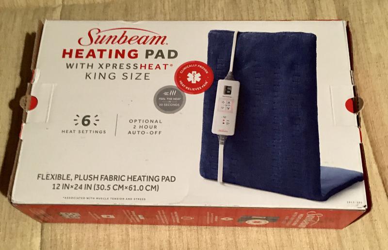 Premium Heating Pad with XpressHeat Sunbeam