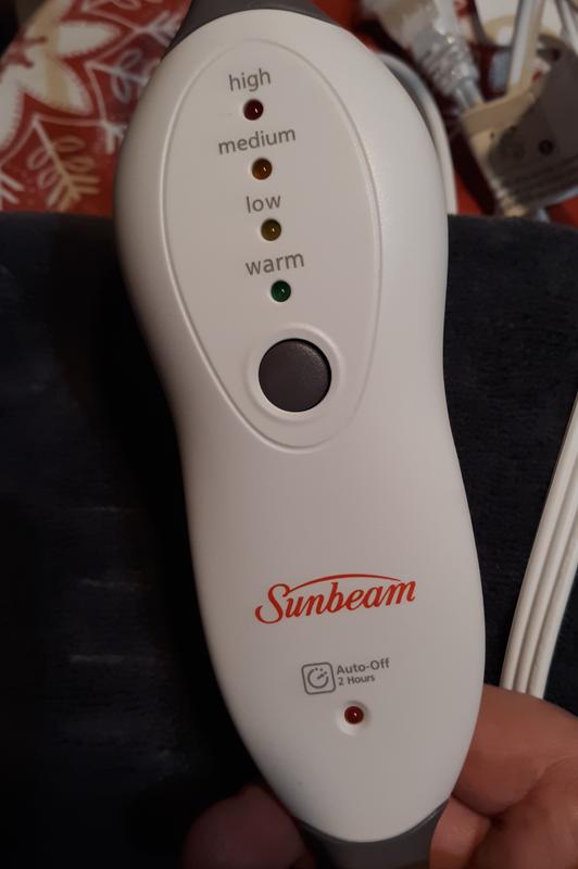 Sunbeam heating pad blinking on online high