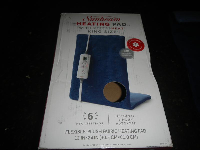 Sunbeam heated best sale pad flashing