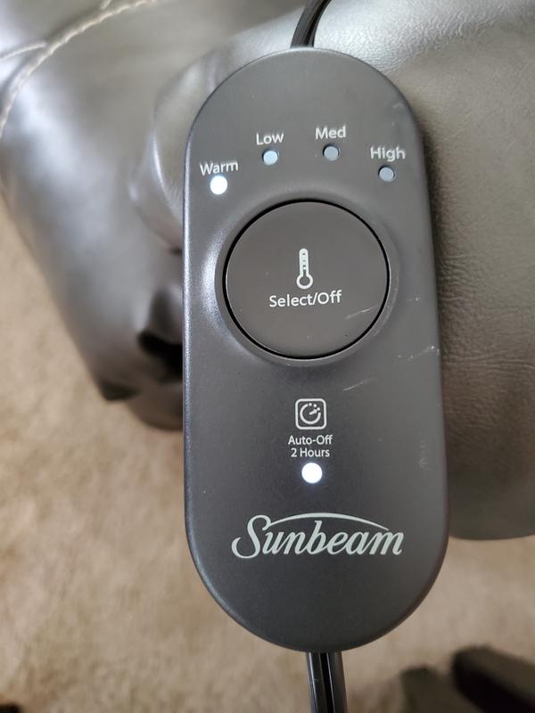 How to fix best sale sunbeam electric blanket blinking