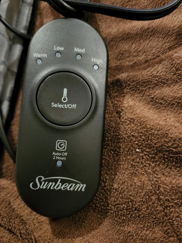 Sunbeam electric best sale blanket manual