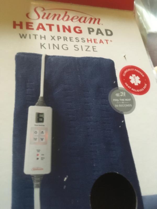 Premium Heating Pad with XpressHeat Sunbeam