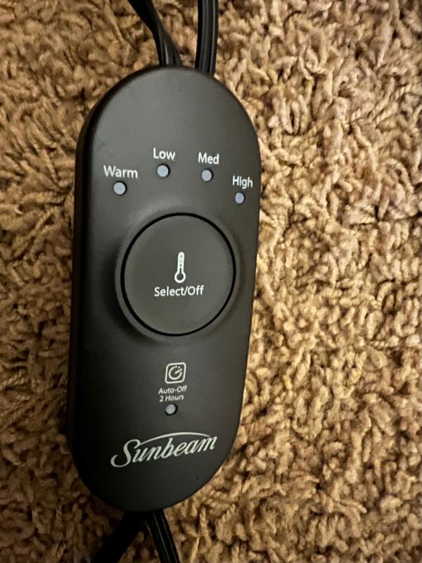 Sunbeam AdvancedHeat Heating Pad