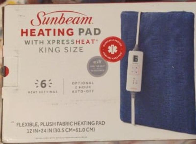 Premium Heating Pad with XpressHeat Sunbeam