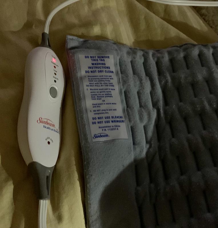 No happy with sunbeam pad, died after a week