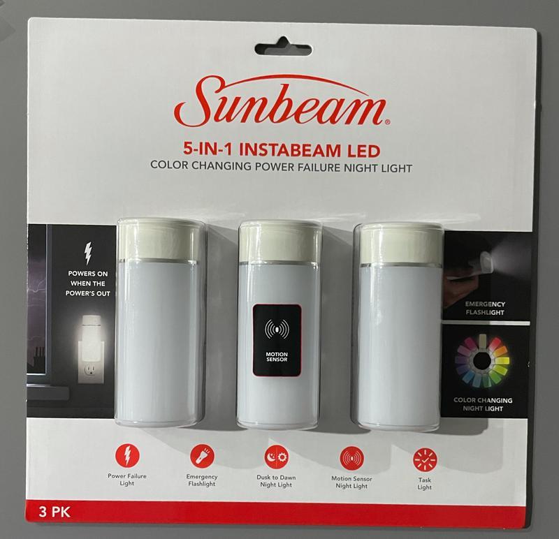 Sunbeam 3 in 1 deals night light costco