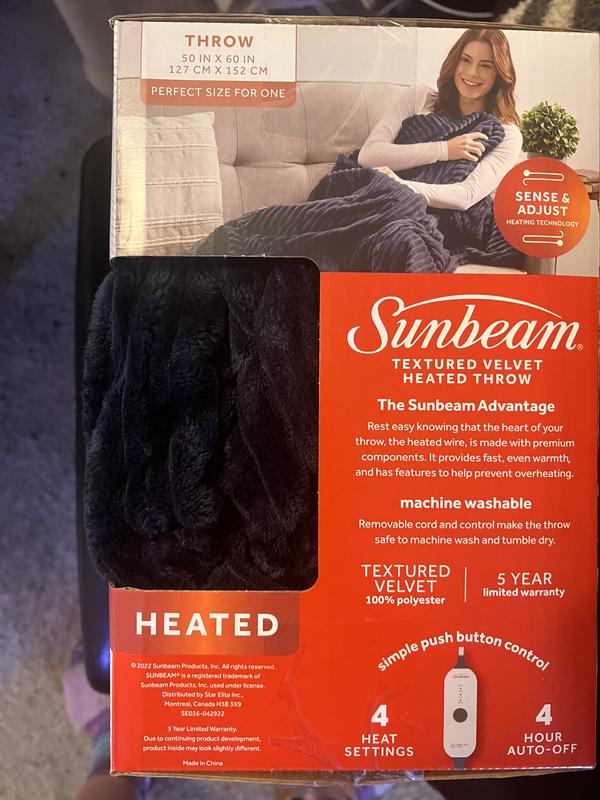 Love this heated blanket