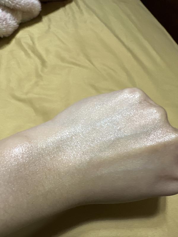 Few seconds after spray