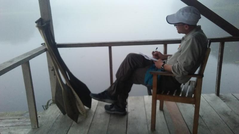 Morning in the Colombian Amazon