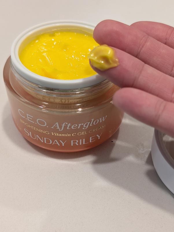 Customer photo for "Beautiful glowy skin"