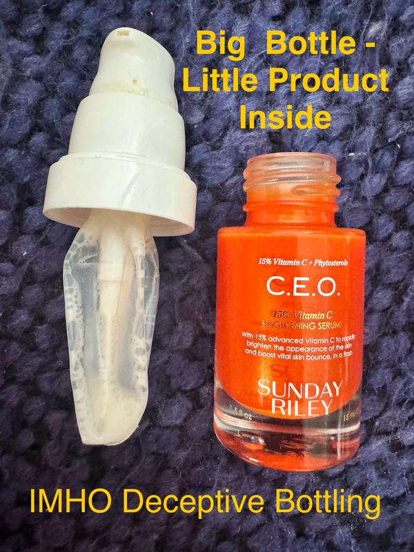 This is the actual pouch of product inside the bottle.