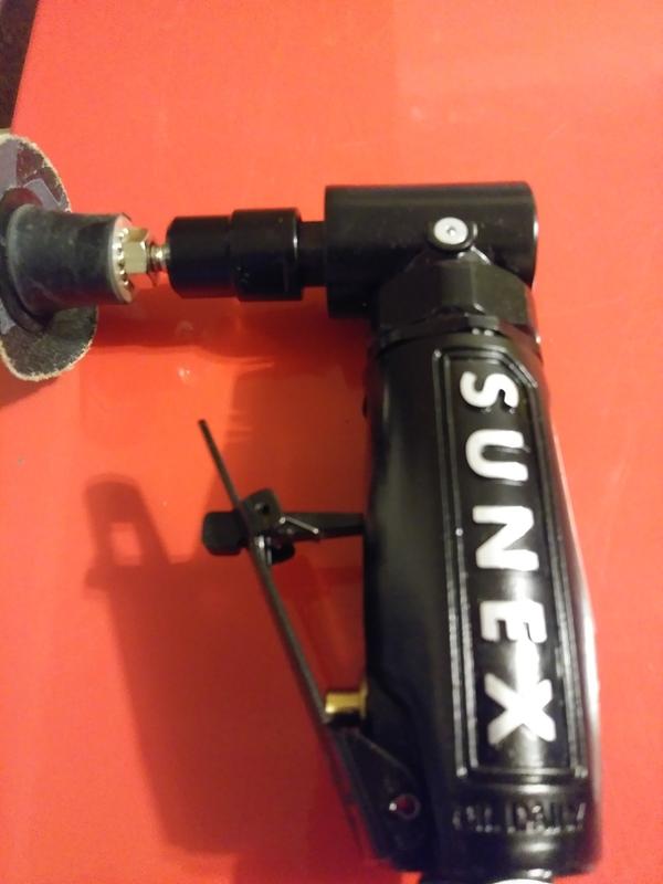 25 HP Mini Right Angle Die Grinder Kit - SUNEX Tools