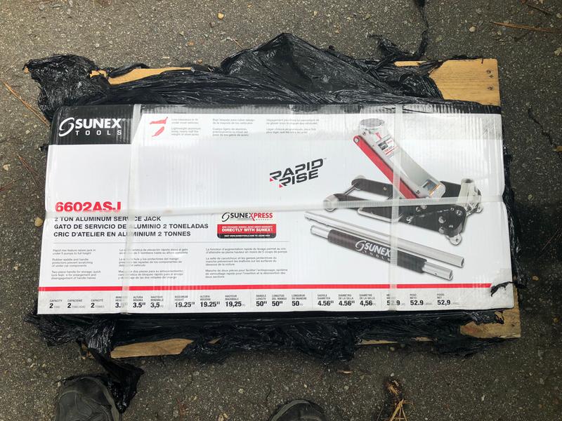 2 Ton Aluminum Service Jack - Sunex Tools