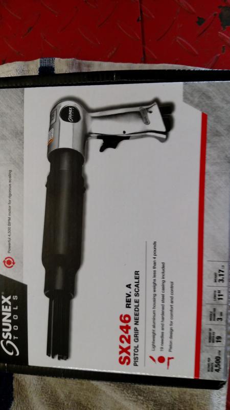 Sunex SX247 Sunex Tools Heavy-Duty Straight Needle Scalers