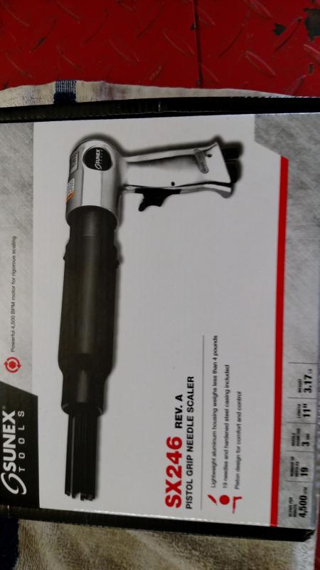 Pistol Grip Needle Scaler – SUNEX Tools Pistol Grip Needle Scaler – SUNEX Tools