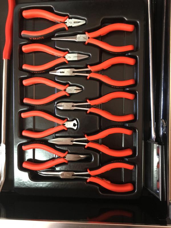 Sunex Tools Sunex Tool SU3612V Precision Pliers Set- 10 Piece at