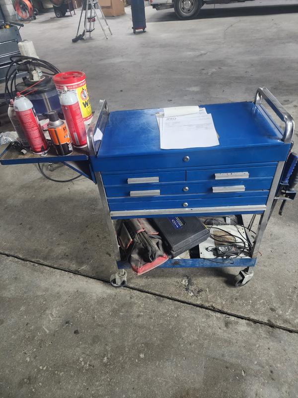 Deluxe Service Cart - Red – SUNEX Tools