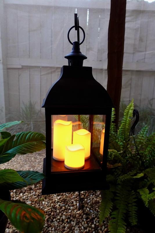 Sitting/Hanging Lantern, Battery Operated, WEATHERPROOF – Little