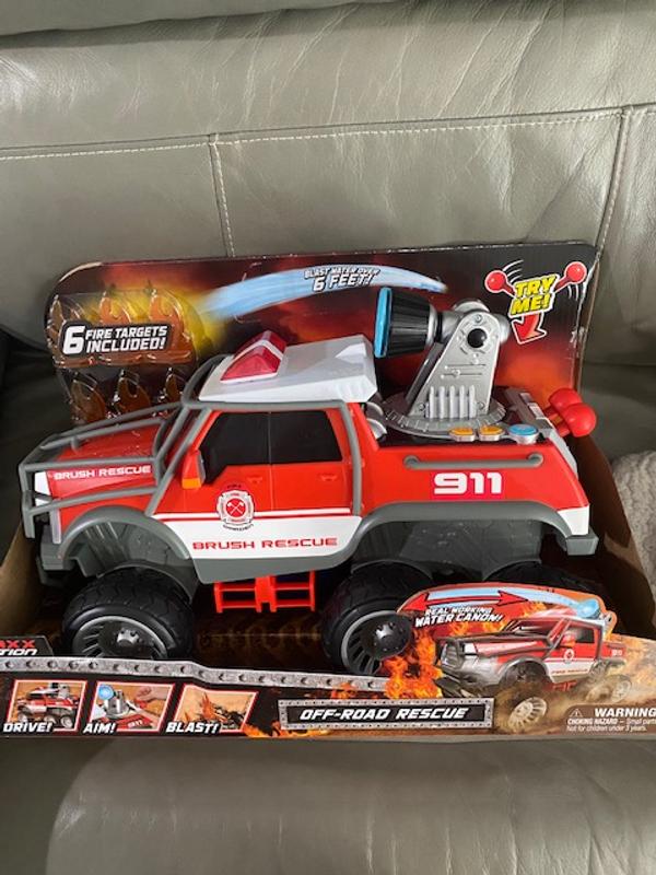 Maxx Action Fire Rescue - Off Road Brush Firetruck