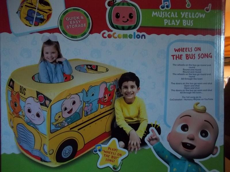 Cocomelon Musical Yellow School Bus