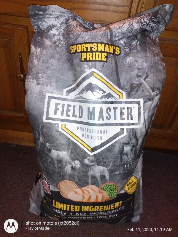 Nutritious Limited Ingredient Dog Food by Sportsman s Pride