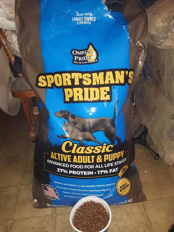 Premium Dog Food for Active Dogs and Puppies