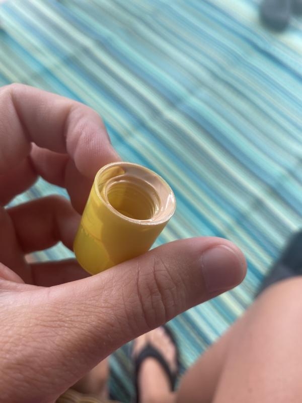 Photo submitted with review of product