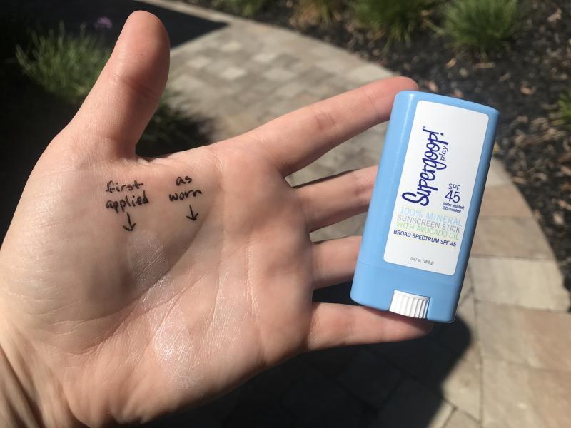 Photo submitted with review of product