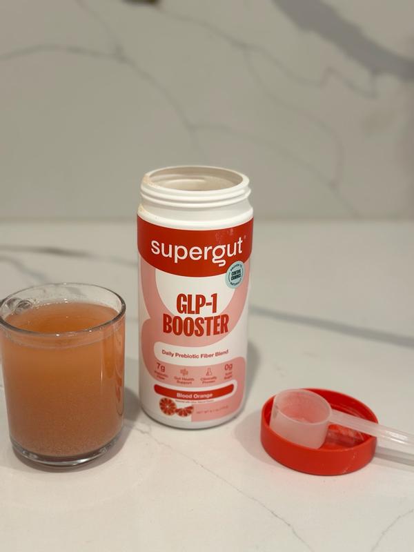 is supergut glp 1 booster safe GLP-1 Daily Support Prebiotic Fiber Powder - Unflavored Supergut Gut Health Booster |