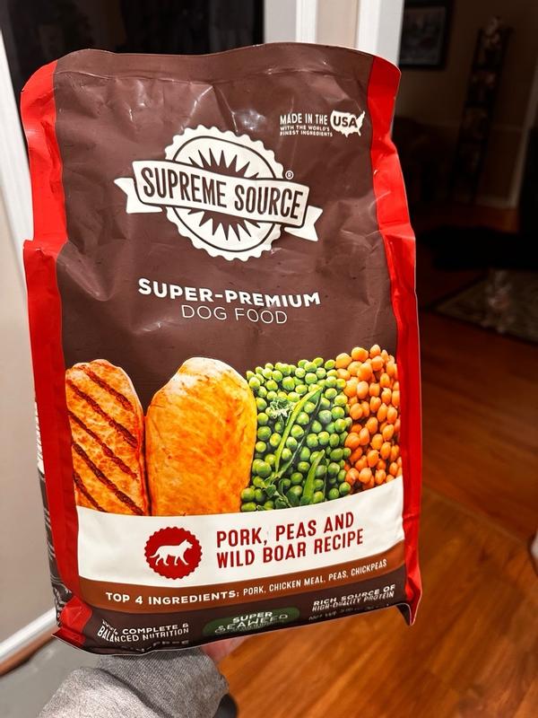 Supreme source dog food rating sales