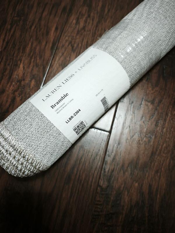Livabliss Lauren Liess Bramble 9-ft x 12-ft Taupe/Slate Blue Indoor ...