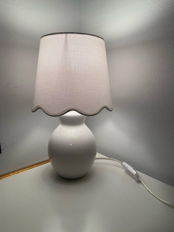 Livabliss Stella Diminuta 15.75-in Light Blue On/Off Switch Table Lamp ...
