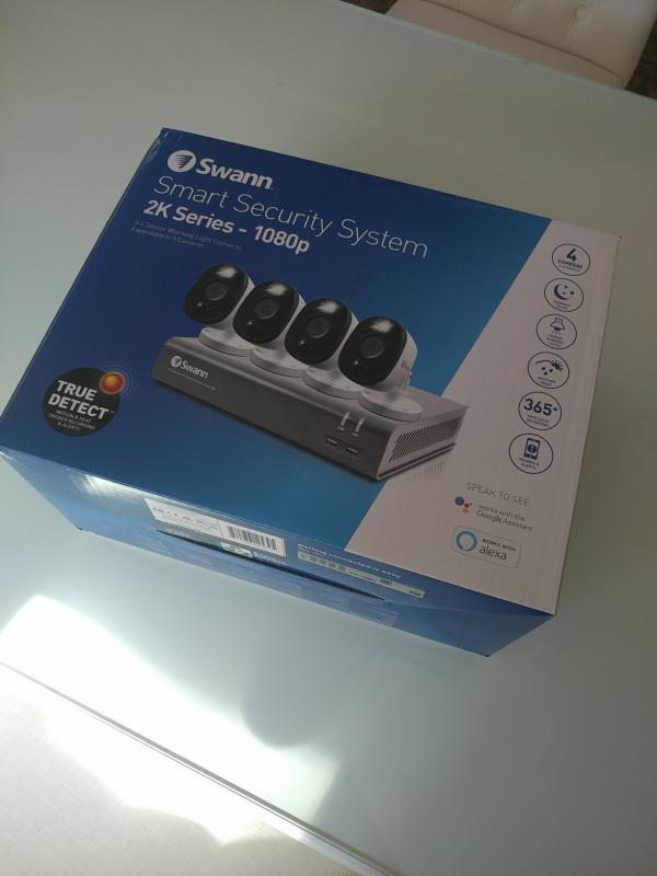 swann smart security system 2k series 1080p 8 camera