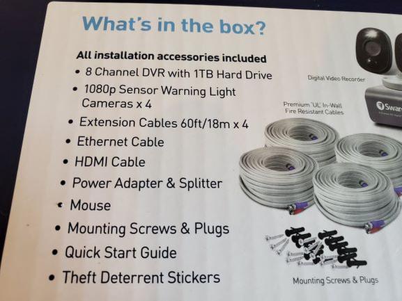 Swann included items