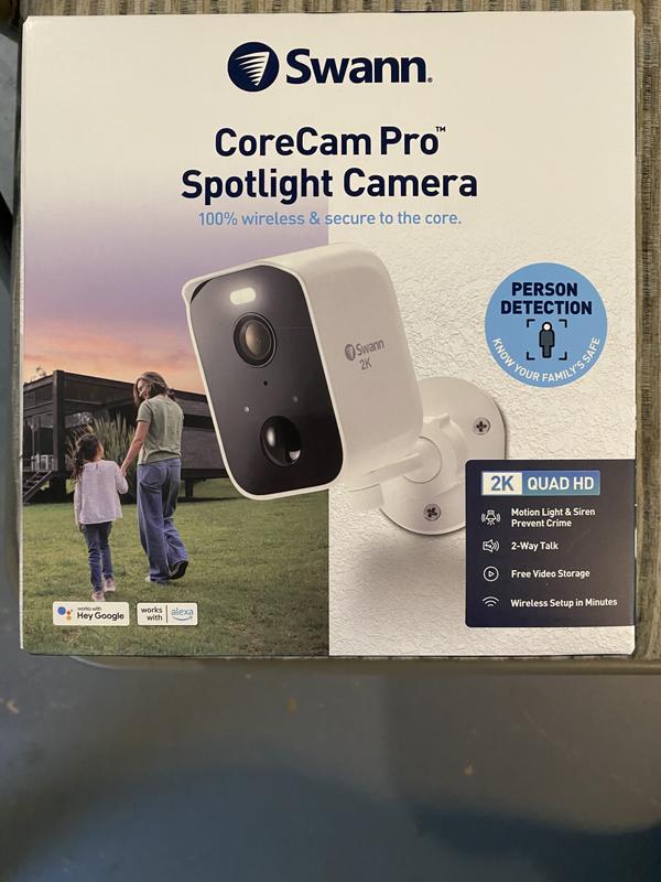 CoreCam Pro™ Spotlight Wireless 2K Security Camera