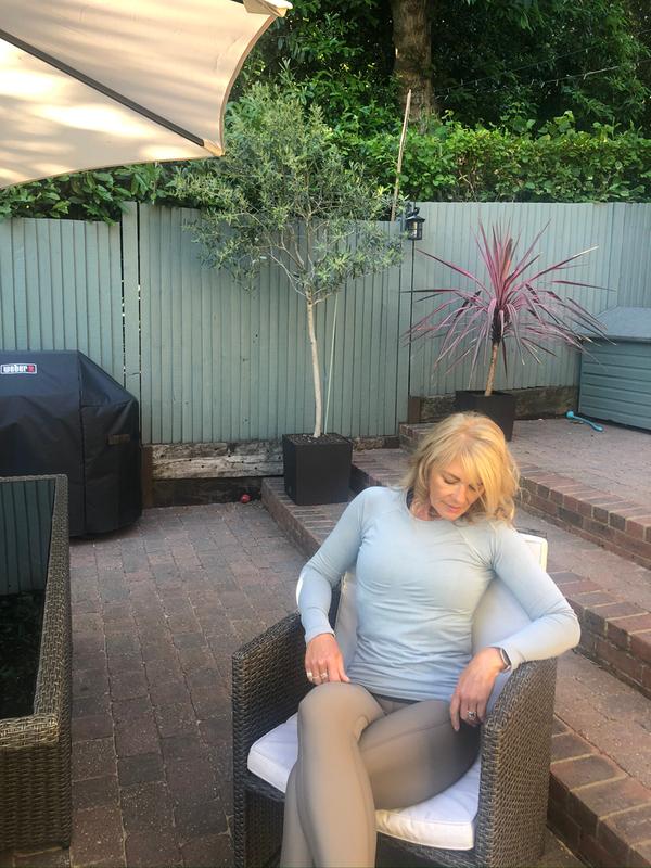 Glisten in storm blue