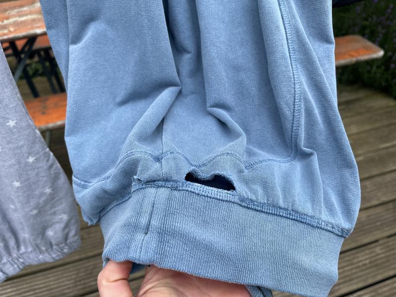 More holes in waistband