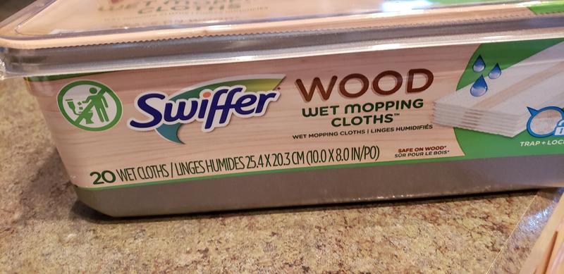 Swiffer® Sweeper™ Wet Wood Floor Mopping cloths