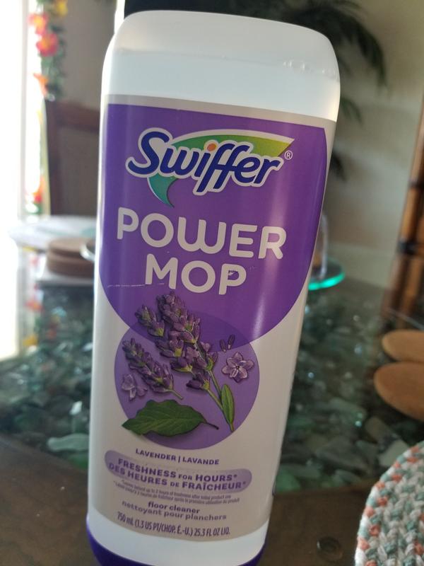 Swiffer PowerMop Floor Cleaning Solution with Lavender Scent (2 ct)