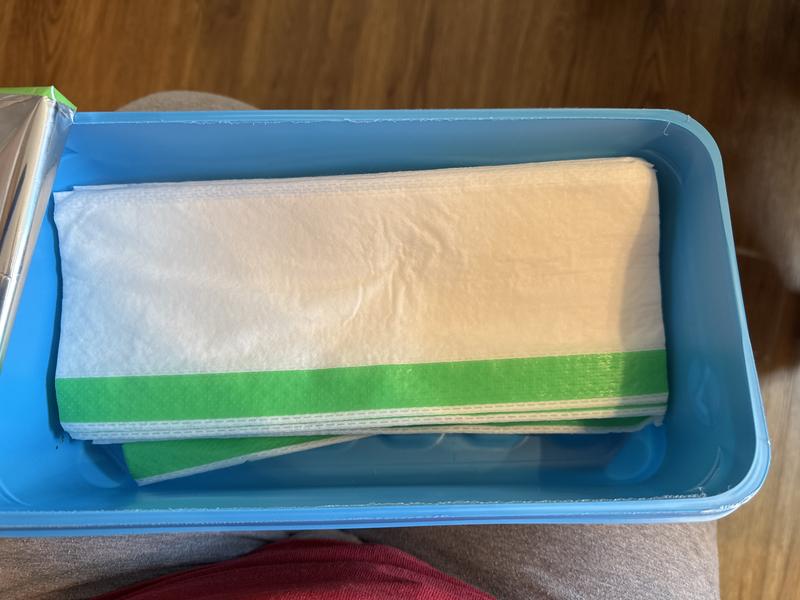 Size of container and see no moisture at all in the container