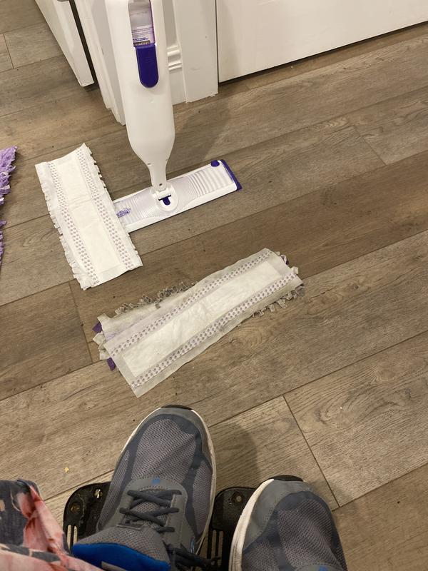 I used the mop three times and it fell apart. The second pad fell apart before I could use it.