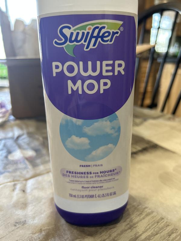 Swiffer PowerMop Multi-Surface Mop Kit for Floor Cleaning, Fresh Scent