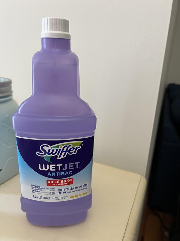 Swiffer Wetjet Solution Antibacterial Cleaner : Target