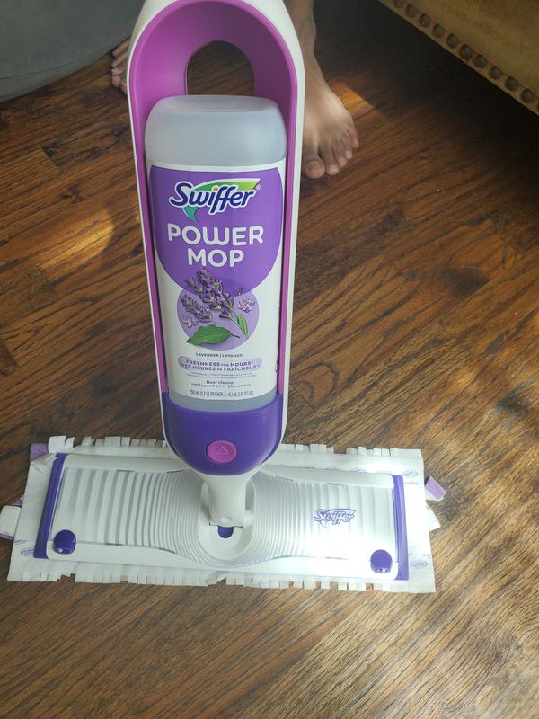 Swiffer PowerMop Multi-Surface Mopping Kit, Lavender (10 Pads, 2 Cleaning  Solutions) - Sam's Club