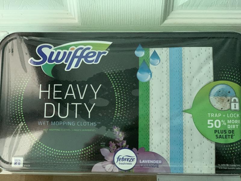 Swiffer® Sweeper™ Heavy Duty Multi-Surface Wet Cloth Refills for Floor  Mopping and Cleaning, Fresh scent